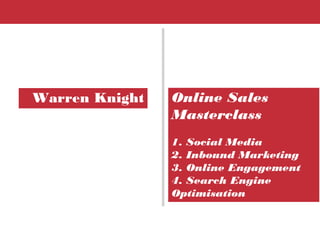 Online Sales Masterclass