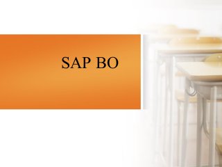 SAP BO 
由NordriDesign提供 
www.nordridesign.com 
 