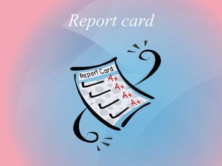 Report card
 