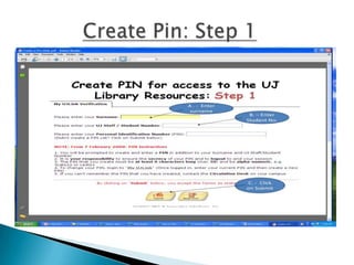 Create Pin: Step 1