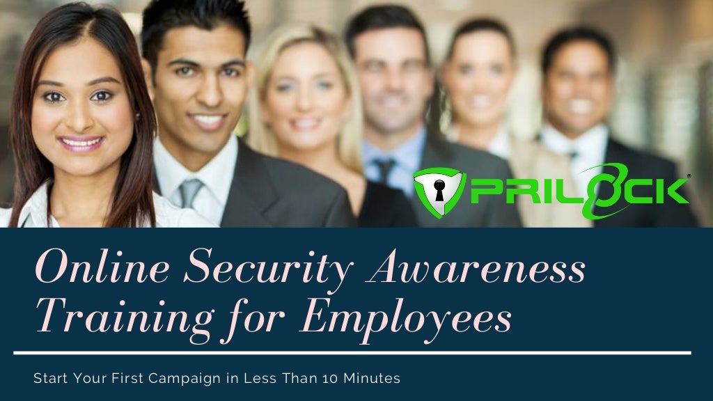 Get Online Security Awareness Training for Employees Prilock