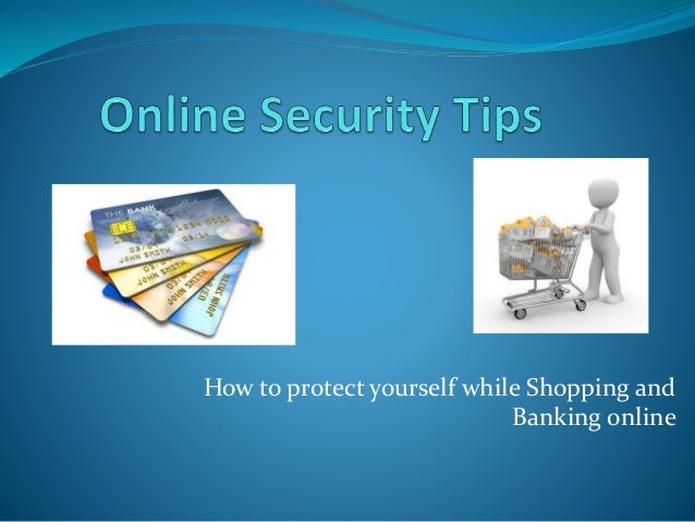 Online security tips