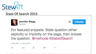 State	Of	Search	2015	
stewartmedia.com.au	
 