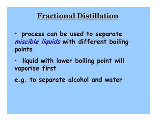 Boiling Point Separation Online Separation Techniques | PDF