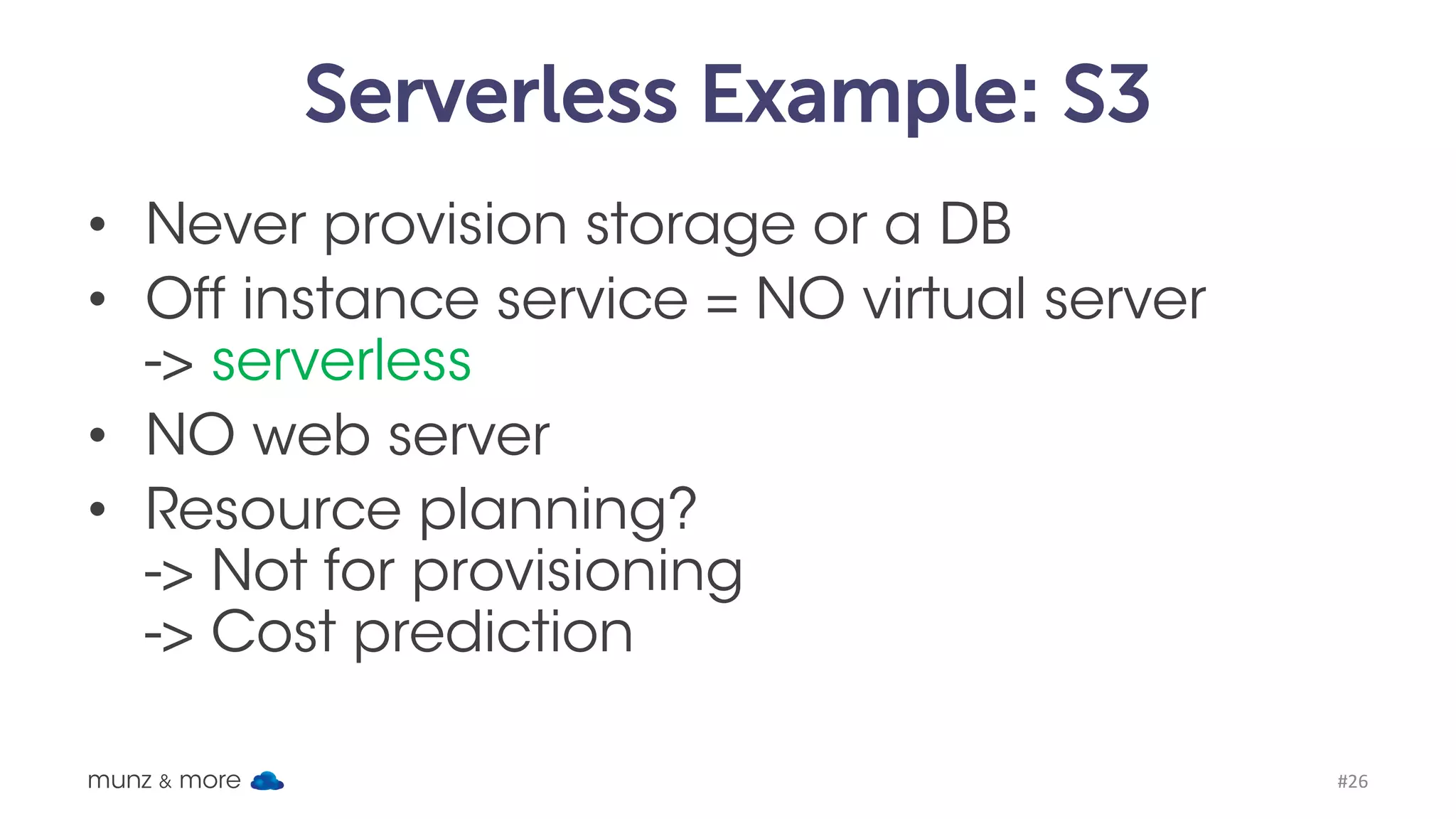 FaaS Implementations Amazon Google Microsoft Oracle Name Lambda Cloud	Functions Azure	Functions tbd Year 2014 2016 2016 2016 Status prod alpha beta announced Language Support NodeJS 4.3.2,	Java 8,	Python	2.7, .Net 1.0.1	C#,	native Linux NodeJS JS,	PHP, C#,	F#, Python,	bash, PowerShell ? Remarks Deploy	from	github or	BitBucket,	CLI Bundle functions, OneDrive	and	Bot Service	integration Linked to	Event Hub	CS? Link https://aws.amazon.com/la mbda/ https://azure.microsoft.com/e n-us/services/functions/ https://azure.microsoft.com/en- us/services/functions/ https://cloud.oracle.com /home 