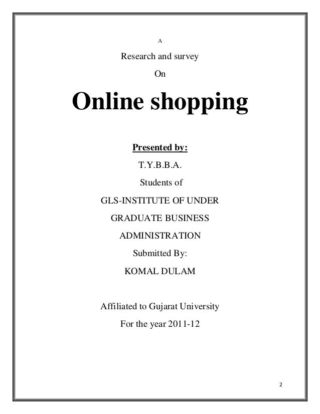 Online shopping essay topics