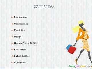 Online shopping Project | PPTX