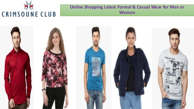 Buy Online Best Clothing for Men and Womens at Crimsune Club