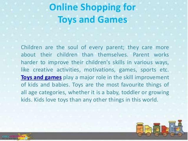 online shopping for toys and games