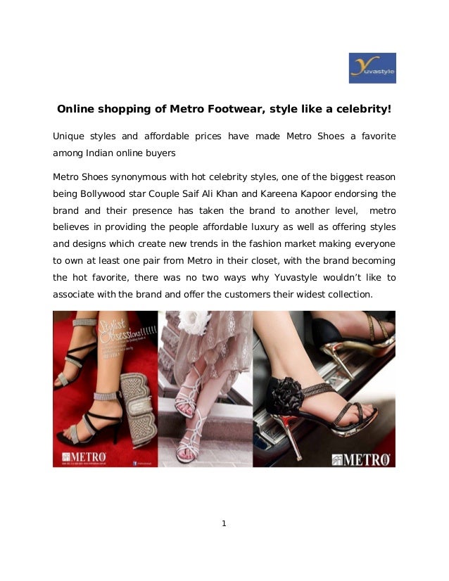 metro online shoes