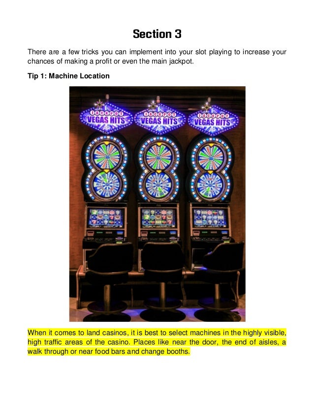 Increase chances of winning slots