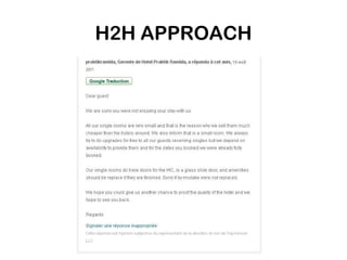 H2H APPROACH
 