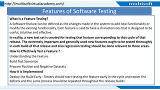 Online Software Testing Course | PPTX