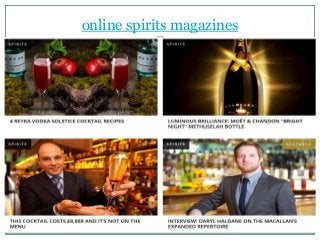 online spirits magazines
 