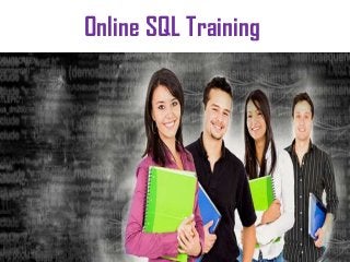 Online SQL Training
 