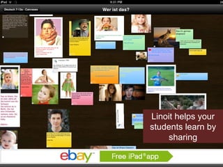 Linoit helps your
students learn by
sharing

 