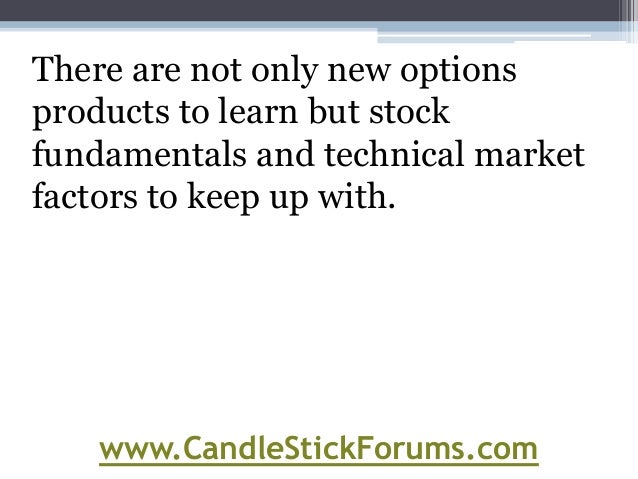 Learn stock options online