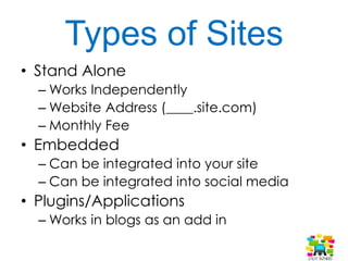 Setup Steps
• Choose a Store Name
• Choose a theme
• Upload logos/avatars
• Create a catalog
• Decide on shipping
• Input Store policy
 