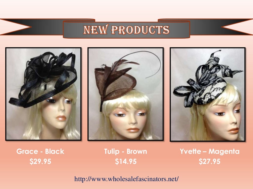 Online store for fascinators
