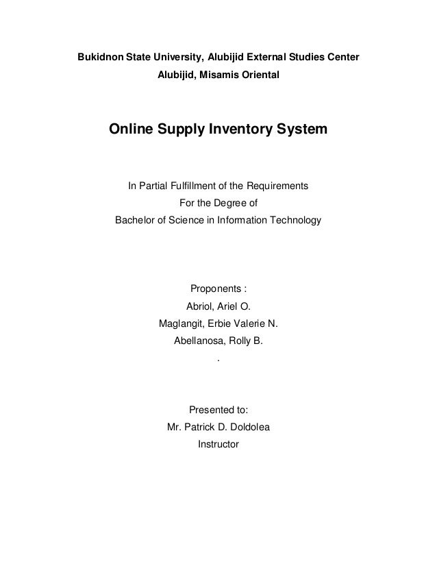 online supply inventory system supply inventory