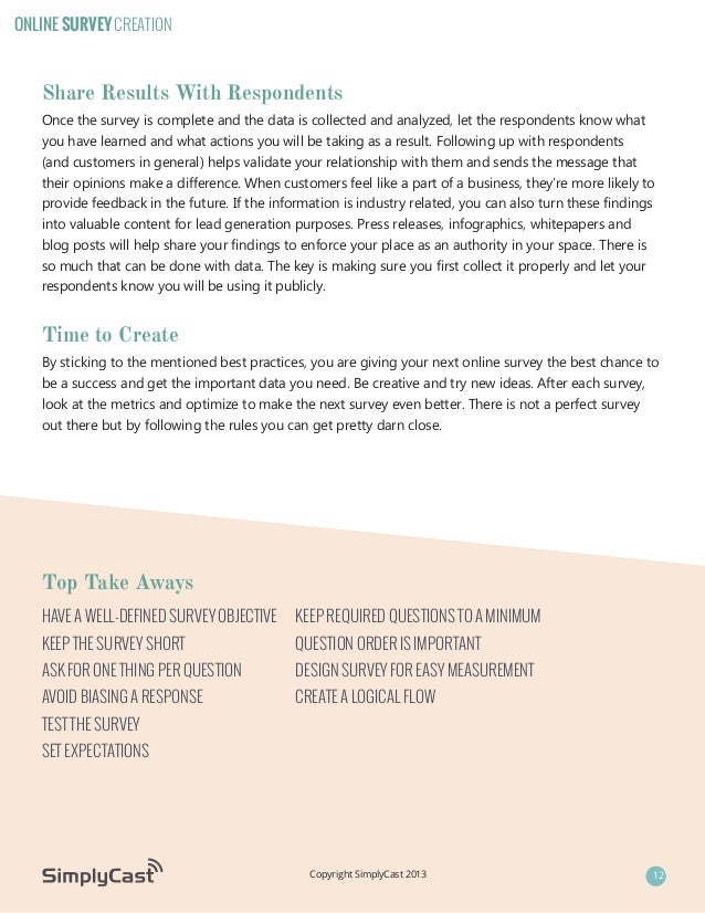 online survey creation guide