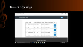 Current Openings
 