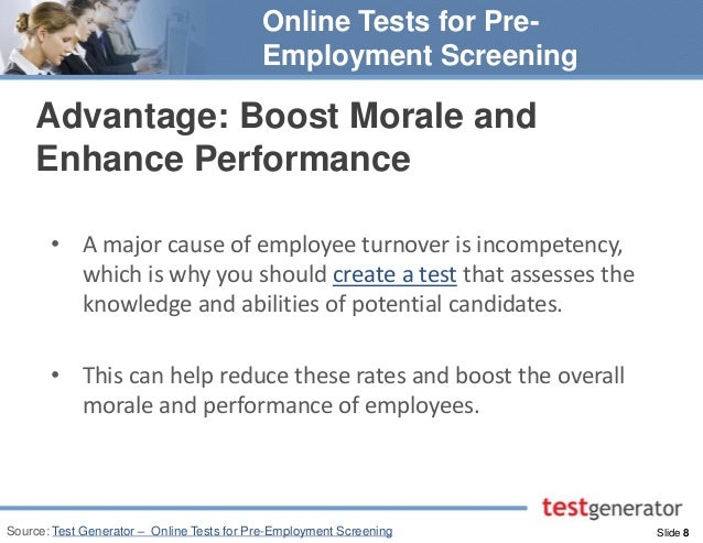 pre employment assessments