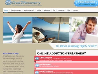  Proficient typing recommended
 Understand the reason why someone may be
choosing this modality
 Best served by adolescents and young adults
 Eliminating ftf presence reduces anxiety
 Useful in couples therapy
 Useful for those who lack a private area in
home to speak
 