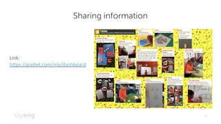 Sharing information
20
магнитофон
Link:
https://padlet.com/my/dashboard
 