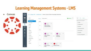 Learning Management Systems -LMS
● Canvas
 