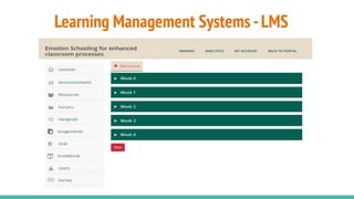 Learning Management Systems -LMS
 