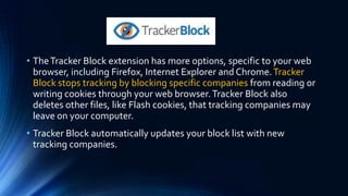 Behavioral tracking : Today's internet trend | PPTX