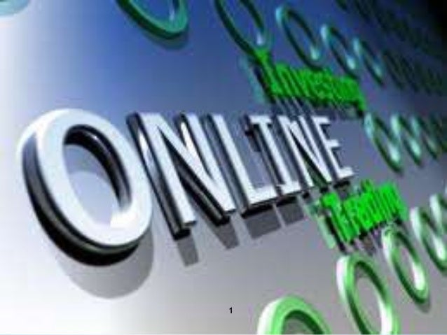 Online trade in