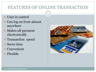 Onlinetransaction | PPTX