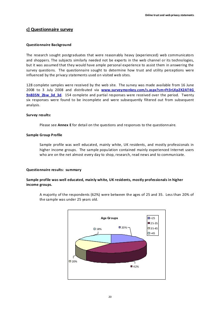 Line Trust And Perceived Utility For Consumers Of Web