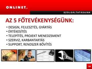 ÜGYFÉLIRÁNYÍTÓ RENDSZEREK
