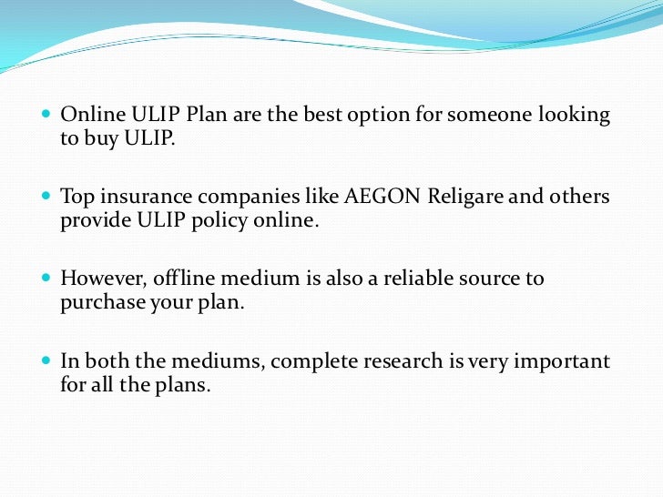 ULIP Smart Investment Plan