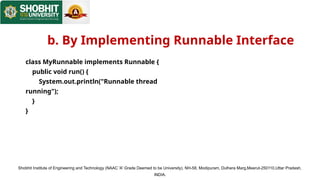 Comprehensive Guide to Java Exception Handling and Multithreading | PPTX