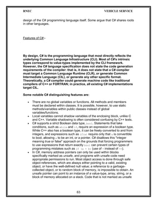 Online vehicle service center management system project report | PDF