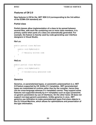 Online vehicle service center management system project report | PDF