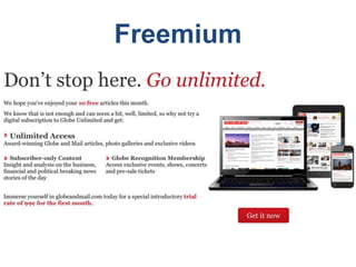 Freemium
 