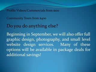 I don’t have a lot of money… how can I harness the power of video? Do-It-Yourself!  There are tons of resources!