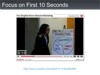 Focus on First 10 Seconds http://www.youtube.com/watch?v=4-lGe5MnBlY 