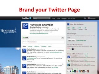 Brand	
  your	
  Twi>er	
  Page	
  
 