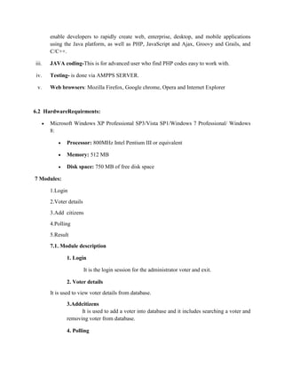 Online votingsystem | DOCX