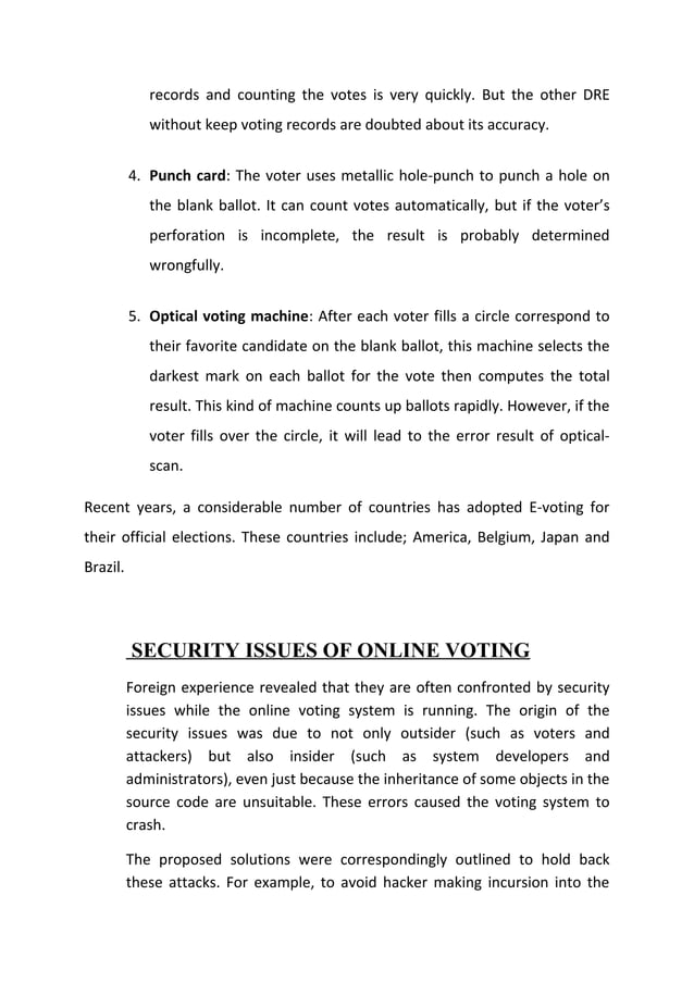online voting system thesis pdf