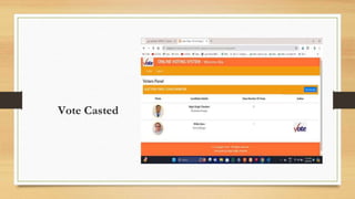 Vote Casted
 