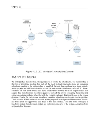 Online voting system project | DOCX