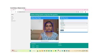 ONLINE VOTING SYSTEM USING FACE RECOGNITION (1).pptx