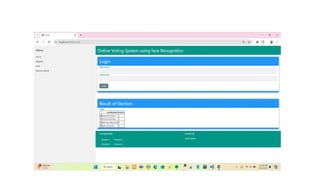 ONLINE VOTING SYSTEM USING FACE RECOGNITION (1).pptx
